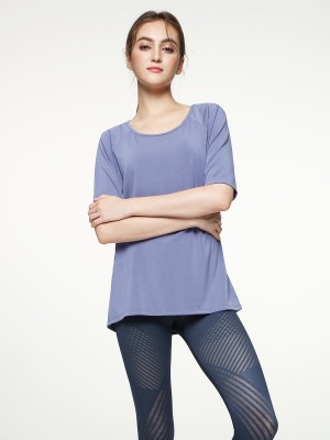 Elbow Sleeve Free Cut Back Vent Tee