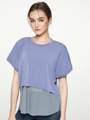 Free Cut Drop Shoulder Top