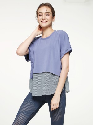Free Cut Drop Shoulder Top