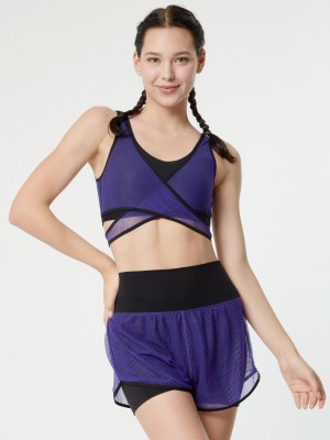 Crossover Wireless Sports Bra (Cup B-D)