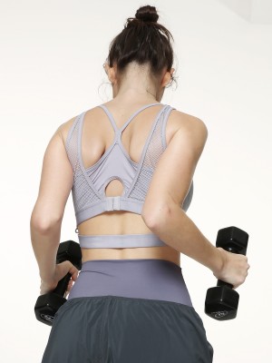 Crossover Wireless Sports Bra (Cup B-D)