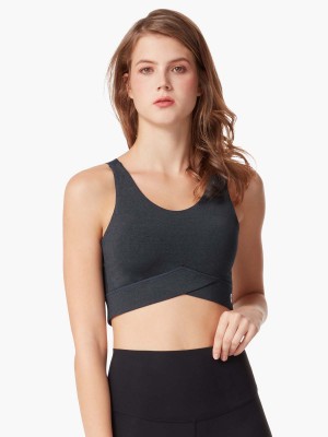 Cross Back Wireless Mould Sports Bra (Cup A-D)