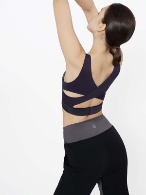 Cross Back Wireless Mould Sports Bra (Cup A-D)