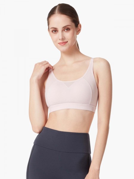 Melange Wireless Moulded Sports Bra (Cup B-D)