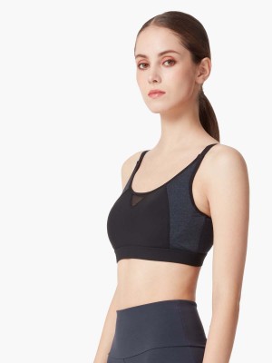 Melange Wireless Moulded Sports Bra (Cup B-D)