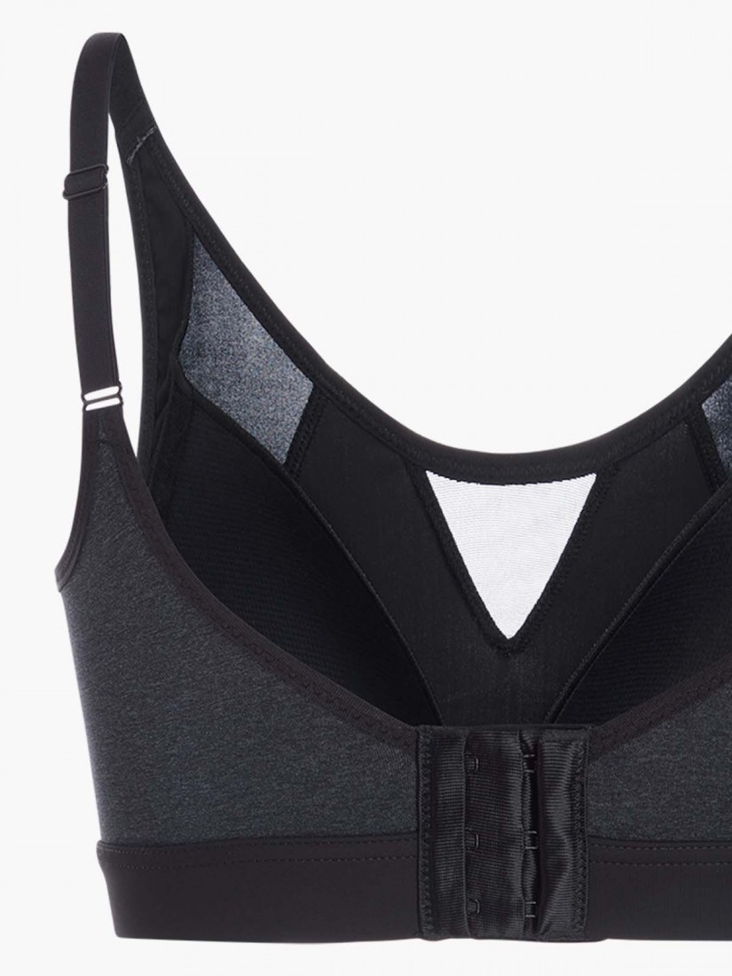 OW-01018, Racer Back Wireless Build-in Moulded Cup Sport Bras Top (Cup  A-D), Black, SATAMI Online, X背無鋼圈全罩無痕運動泡綿胸衣（A-D杯）, 黑