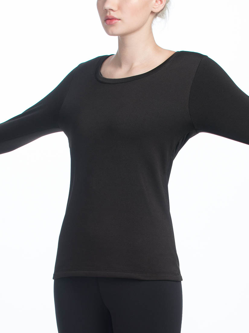 Thermal thumb hole tees - mp4 video tees Thermal thumb hole