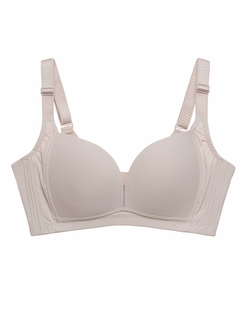 BR-01316, Wireless Multiway Push-in Bra (Cup C-F), Brown | SATAMI ...