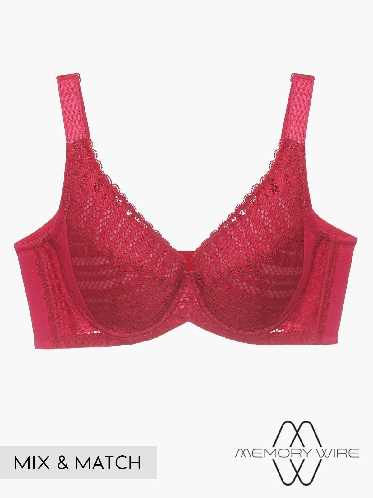 D Cup Bra In Woman Side Profile