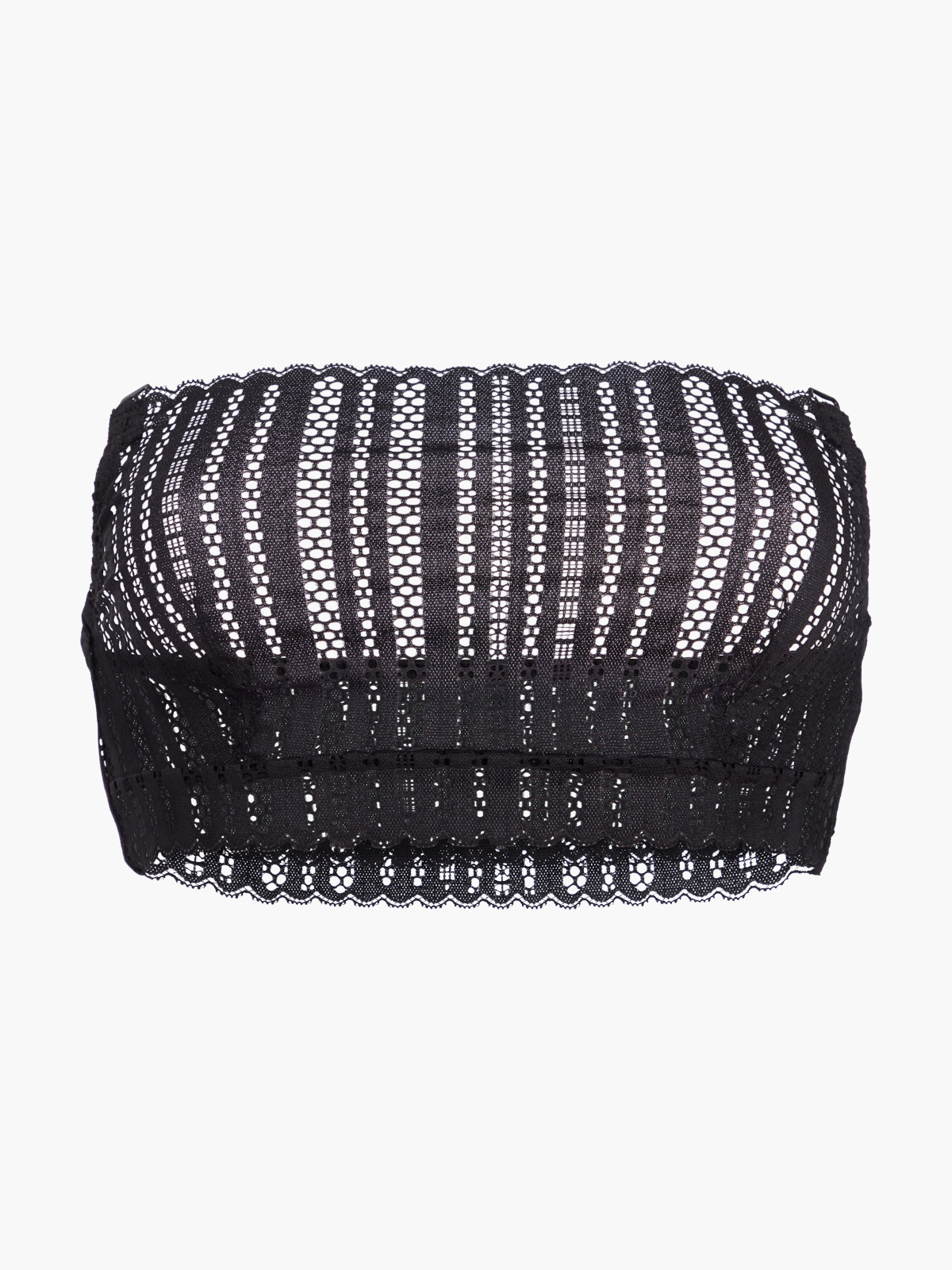 Modest Lace Mock Half Cami, Black SATAMI Online