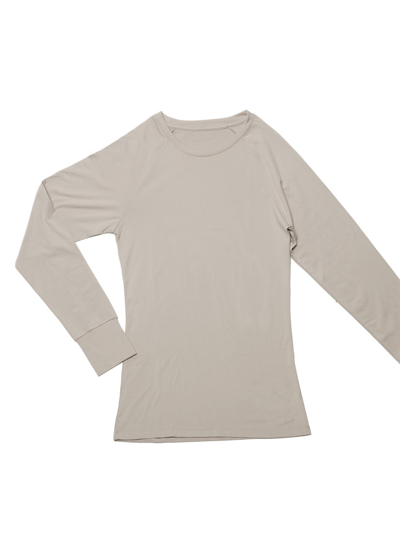 Thermal top with discount thumb holes